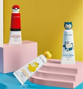 Korean LG On the Body Veilment Pokemon Snorlax Hand Cream 50ml Sweet Musk - Picture 1 of 9