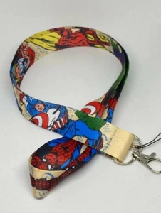 Marvel Comics Classic Avengers Lanyard - Picture 1 of 3