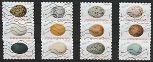 France ~2020~Birds Eggs~ Commemorative Booklet Stamp Set~(12)~Used~ - Picture 1 of 1