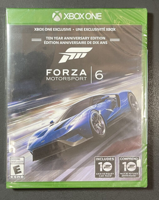 Microsoft Xbox One Forza Motorsport 6 Limited Edition box only with inserts