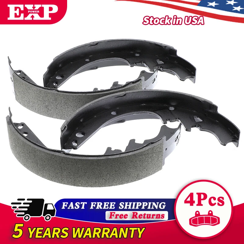 REAR Ceramic Brake Shoes for 77-81 Pontiac Bonneville Catalina 77-86 Parisienne - Image 1 of 4