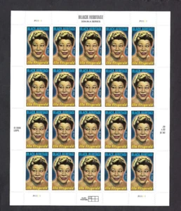 US Scott# 4120 2007 39c Booklet Pane of 20 Black Heritage P#P111111 UL MNH VF - Picture 1 of 2