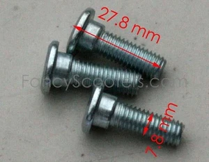 ROKETA,TAOTAO,BMX,JONWAY,PEACE SCOOTER BRAKE DISC ROTOR MOUNT BOLTS (8MM) - Picture 1 of 2
