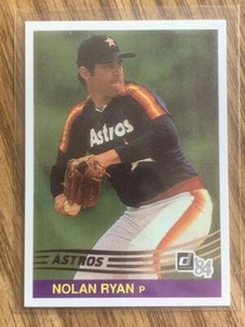1984 Donruss #60 Nolan Ryan