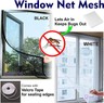 Anti insect mesh windows