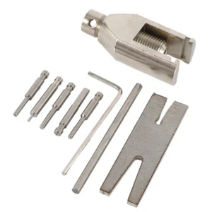 Precision Alloy Machined Motor Gear Puller for Shaft Sizes 0.9 to 3.17mm - Picture 1 of 1