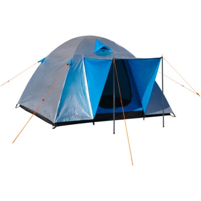 MARKENLOS Zelt für 3 Personen 210x210x130 cm Fiberglas leicht Campingzelt Igluzelt Outdoor