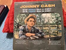 JOHNNY  CASH NOW,THERE WAS A SONG! COUNTRY MEMORIES FROM PAST  LP 1960/FREE PH