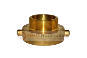 Adaptador de latón Fire Hydrant 2-1/2" NST(F) x 3" NPT(M) - Imagen 1 de 3