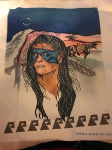 Completed Indian warrior Counted Cross Stitch Kit 50478 Candamar Designs - Picture 1 of 3