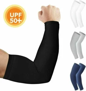3 pares de mangas de brazo de hielo de enfriamiento protección solar UV deportes al aire libre unisex hombres mujeres - Imagen 1 de 22