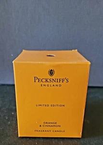 Pecksniff’s England ORANGE & CINNAMON Limited Edition Candle 120G/4.23OZ. W/Box - Picture 1 of 6