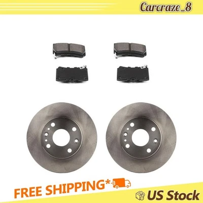 Kit Pastillas Freno Delanteras y Rotores Ford Aspire 1.3L 1994 1995 1996 1997 Foto 1 de 4