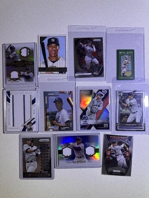 New York Yankees 11 Card Lot Aaron Judge, Alex Rodriguez, Derek Jeter, Babe Ruth - Image 1 of 4