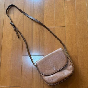 Burberry Schultertasche Body Bag Braun Leder 7,5×8,3×2,4 Zoll Gebraucht - Bild 1 von 19