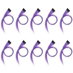 10 Pezzi Girl Fermacapelli Rialzati Forcina Capelli Lunghi Lisci 9479 - Foto 1 di 8