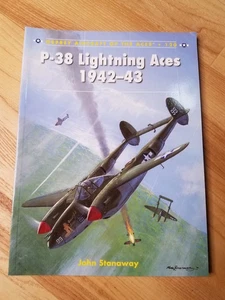 P-38 Lightning Aces 1942-43 John Stanaway Osprey SC - Imagen 1 de 1