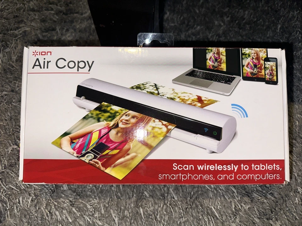 ION Air Copy Wireless Photo & Document Scanner With Built-in Wi-Fi - Image 1 of 3