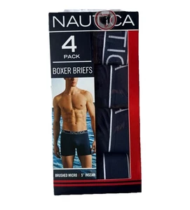 Nautica 4er Pack Brushed Micro Boxershorts Gr. S (28-30) - Bild 1 von 2