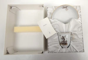 lim. 100 Johann Gregor. Höroldt geb 1696 Meissen Porzellan Tasse Unterteller OVP - Bild 1 von 15