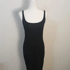 Zara Black Scoop Neck Sleeveless Mini Dress - Picture 1 of 3