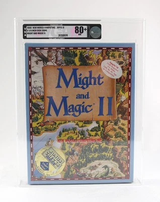 VGA 80+ SEALED 1988 Might and Magic II 2 TOP POP Big Box PC - Image 1 of 4