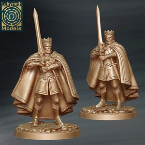 King Arthur/TTRPG/Wargaming/Dungeons and Dragons/Labyrinth Miniatures - Foto 1 di 1