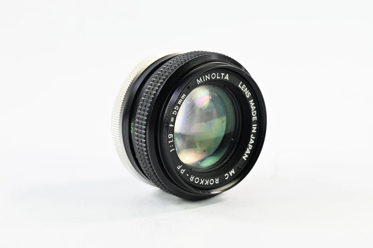 Preços baixos em Lentes de câmera Minolta Rokkor PF 55mm | eBay