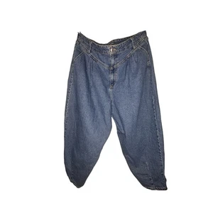 Pantalones de mezclilla Wild Fable para mujer cintura alta globo azul talla 18 - Imagen 1 de 2