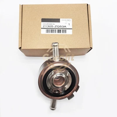OEM Oil Cooler Assembly 21305-ZQ53A For Nissan Armada Pathfinder Titan Foto 1 de 4