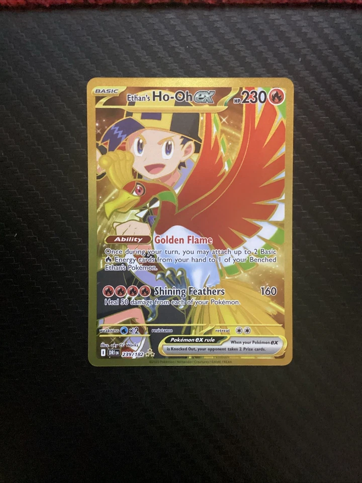 Ethan's Ho-Oh ex 239/182 Sv10: Destined Rivals Holo NM - Image 1 of 2