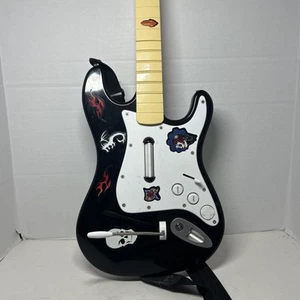 PS3 Harmonix Fender Stratocaster Guitar Hero Rock Band Wireless 822151 No Dongle - Picture 1 of 4