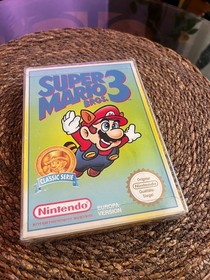 Super Mario Bros. 3 (NES PAL Europe) Classic Serie &ndash; Cartridge + Box + Inserts