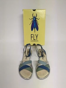 FLY London Leather Multi-Strap Sandals - Cune165Fly 39 EU/8.5 US Multi-Color  - Picture 1 of 24