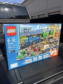 Lego City Cargo Train 60052 Retired Set Hard To Find Brand New