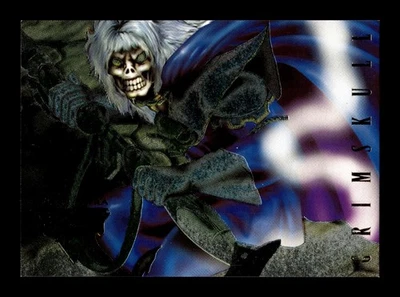 6-0-1-NS PWE . skeleton warriors . 1995 fleer . powerblast . #2 - Image 1 of 2