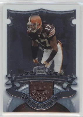 2007 Bowman Sterling Veteran Relics Braylon Edwards #BSVR-BE - Image 1 of 2