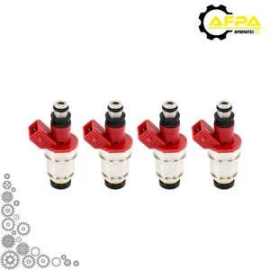 Juego de 4 inyectores de combustible 16600-86G10 para Nissan D21 2,4 L 1990-1992 1993 1994 - Imagen 1 de 6