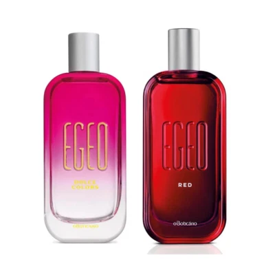 Kit Colores Egeo Dolce + Rojo Egeo - O Boticario - Colonia Desodorante Para Mujer - 2x90ml Foto 1 de 3