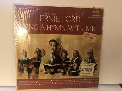 Tennessee Ernie Ford Sing A Hymn With Me T1679 12in Album Vinyl Record LP Foto 1 de 4