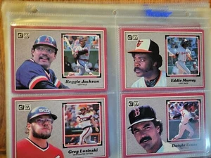 1983 Donruss Action All-Stars komplettes Baseball-Set (60) M bis fast neuwertig in Hüllen - Bild 1 von 6