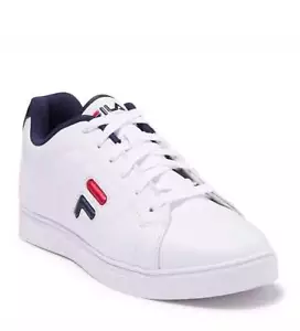Men's Fila Charleston White Low-Top Sneakers NWT - Picture 1 of 3