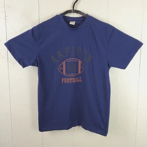 Abercrombie & Fitch Shirt Men Medium Blue Crew Neck Short Sleeve Graphic Stretch - Picture 1 of 16