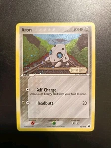 Pokemon Card Aron Ex Legend Maker Reverse Holo 48/92 Eng Stamped - Bild 1 von 4