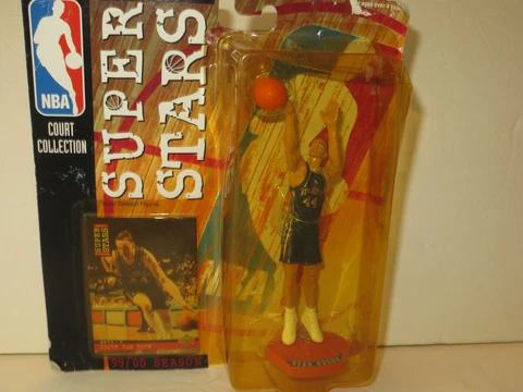 NBA Court Collection Super Stars New Jersey Nets Keith Van Horn w/Trading Card Cover