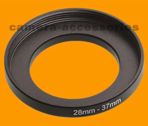 28mm to 37mm 28-37 Stepping Step Up Filter Ring Adapter 28-37mm 28mm-37mm (UK) - Picture 1 of 1