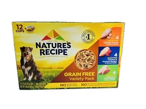 Grain Free Wet Dog Food, Chicken/Venison/Duck Variety 12pk - Picture 1 of 5