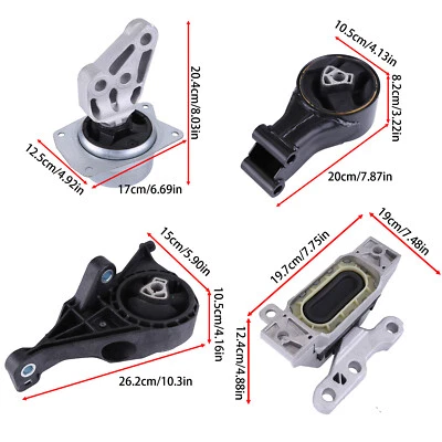 Engine Mount Kit P254223 for 2010-2016 2011 2012 2013 Cadillac SRX 3.0L/3.6L FWD Foto 1 de 4