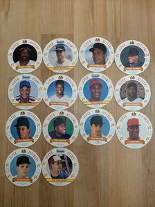 1991-1992 HOLSUM AND BENS BREAD 14 DISCS SUPERSTARS BONDS MCGWIRE RIPKEN JR.