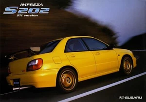 [Catalog] Subaru Impreza S202 STi version brochure - Bild 1 von 1